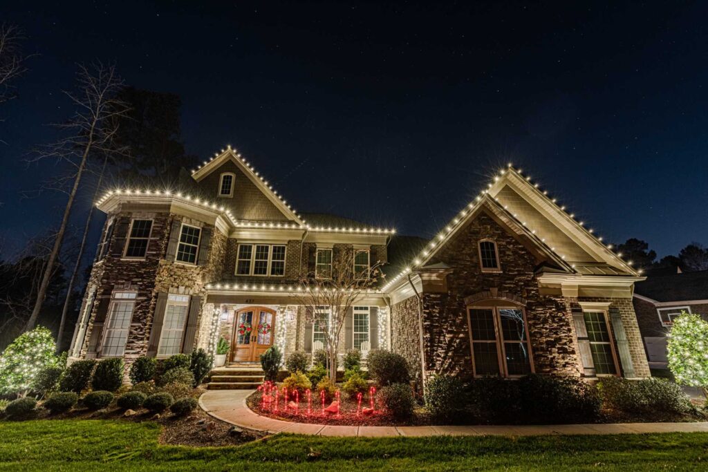 Commercial Holiday Lighting for Braselton Businesses