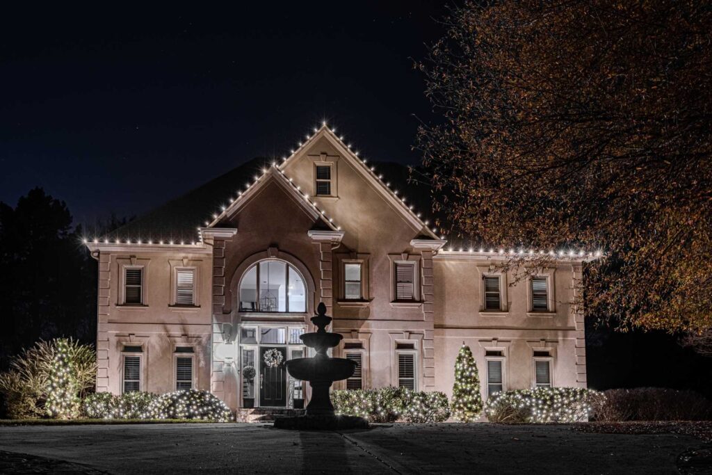 A Holiday Lighting Plan Designed Around Your Property